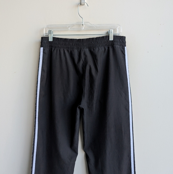 Adidas Black Track Pants with White Stripes - Picture 4 of 5